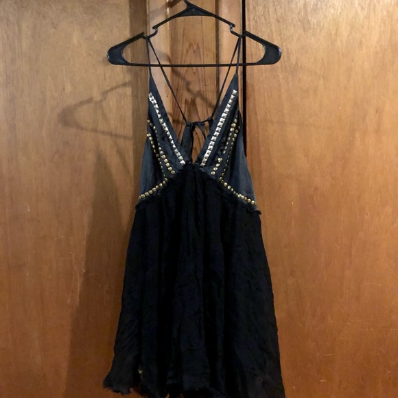 UO Moss Studded Mini Dress - Picture 4 of 4